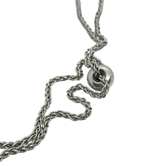 LUCKY BRAND PINK GEM STONE MOTHER OF PEARL CASCADING PENDANT NECKLACE STATEMENT - Picture 11 of 16